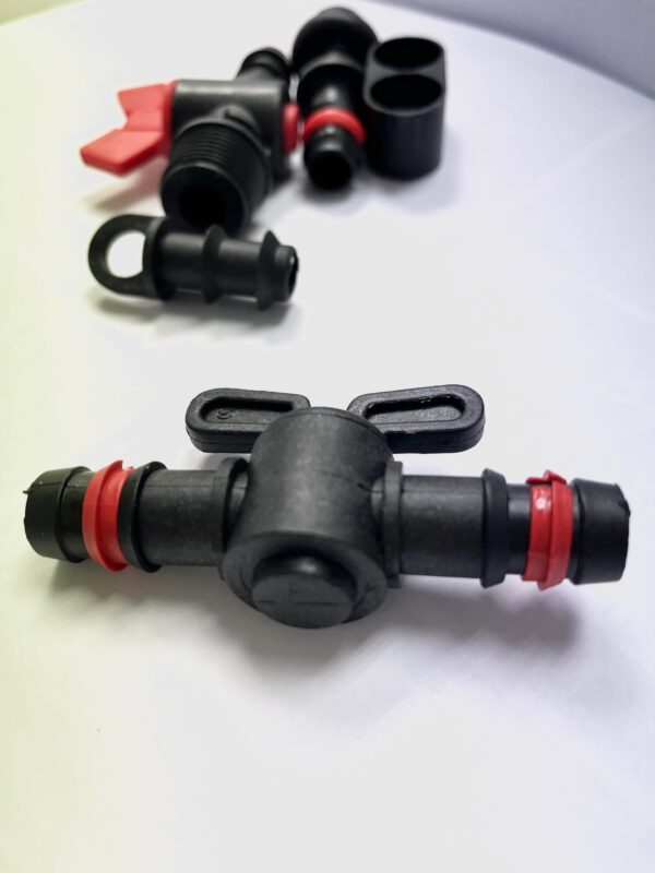 Robinet en polyuréthane à pas total de 16 mm de diamètre – Image 2