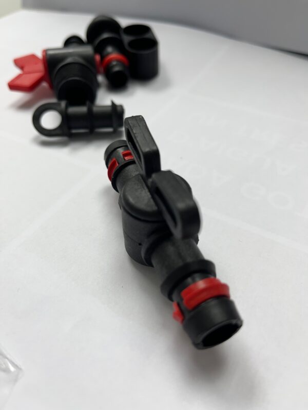 Robinet en polyuréthane à pas total de 16 mm de diamètre – Image 3