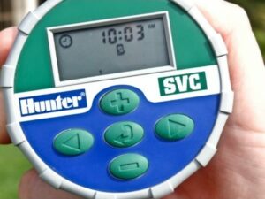 Programmeur 4 stations alimenté par batterie Hunter SVC-400