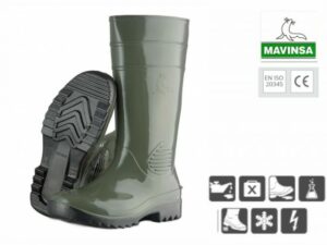 Paire de bottes avec bout de protection