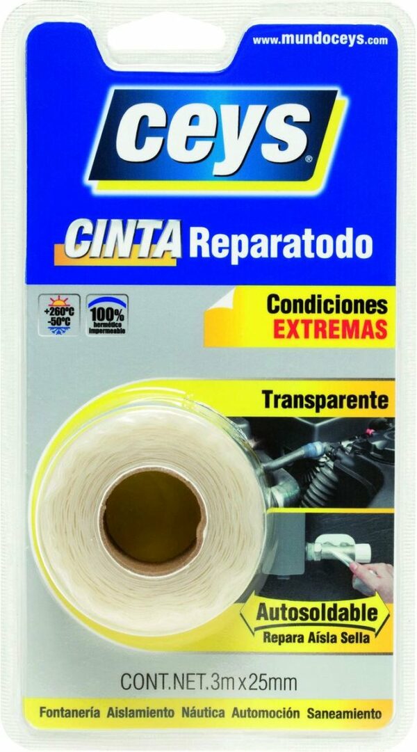 Ruban de réparation Ceys 3m x 25 mm