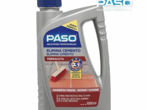 Paso nettoyant pour ciment à pores en terre cuite 1L