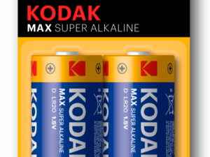 Pile alcaline Kodak LR20 blister 2ut.