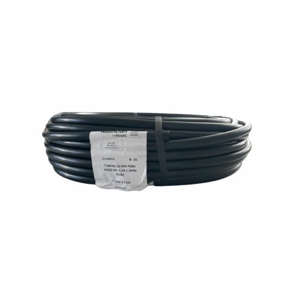Tuyau d'irrigation de 16 mm de diamètre