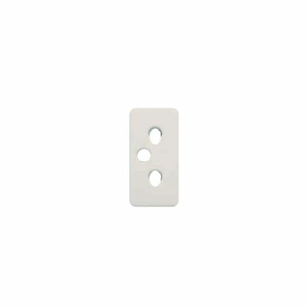 Cache pour prise 2P + TT déporté BLANC 16725