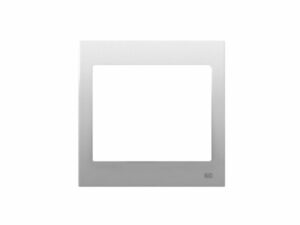 Cadre 1 élément horizontal aluminium mercure
