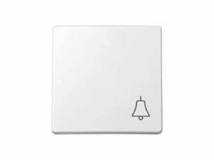 tecla pulsador campana blanco