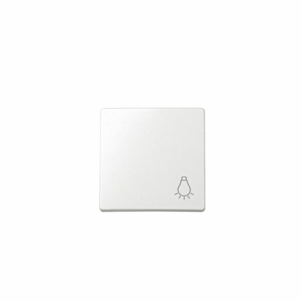 tecla pulsador luz blanco