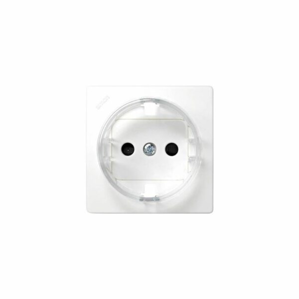 Simon tapa enchufe shucko blanco