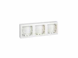Simon marc 3 elements horitzontal blanc