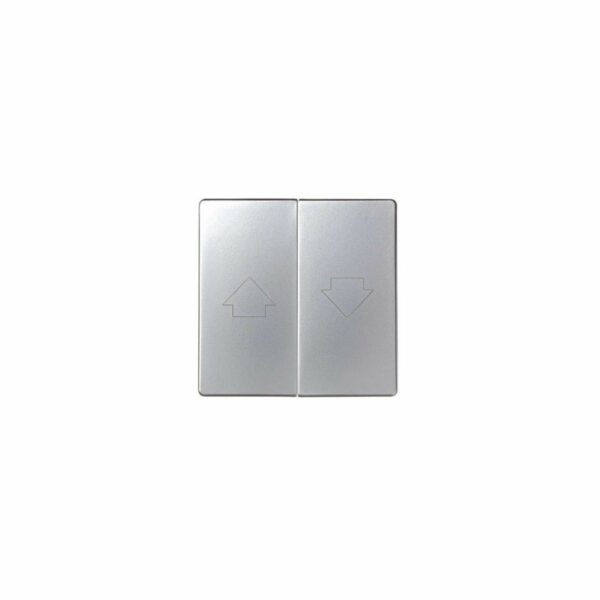 Simon teclas para persianas aluminio mate