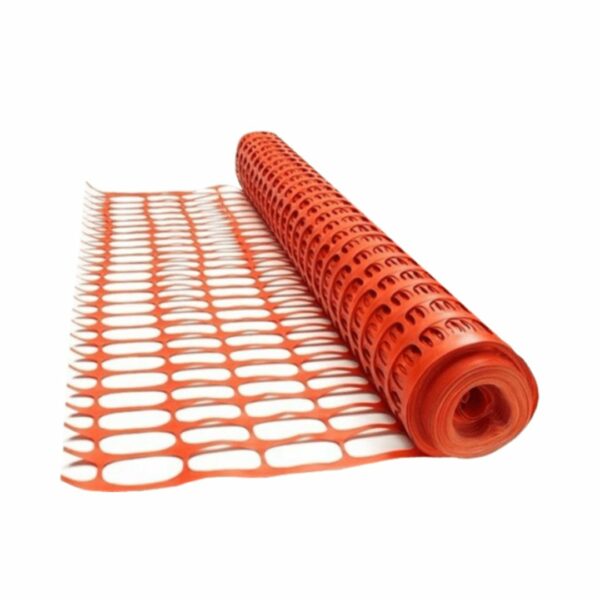 Travail en maille orange