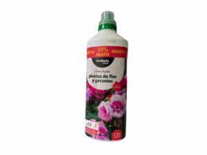Engrais liquide pour plantes à fleurs et géraniums