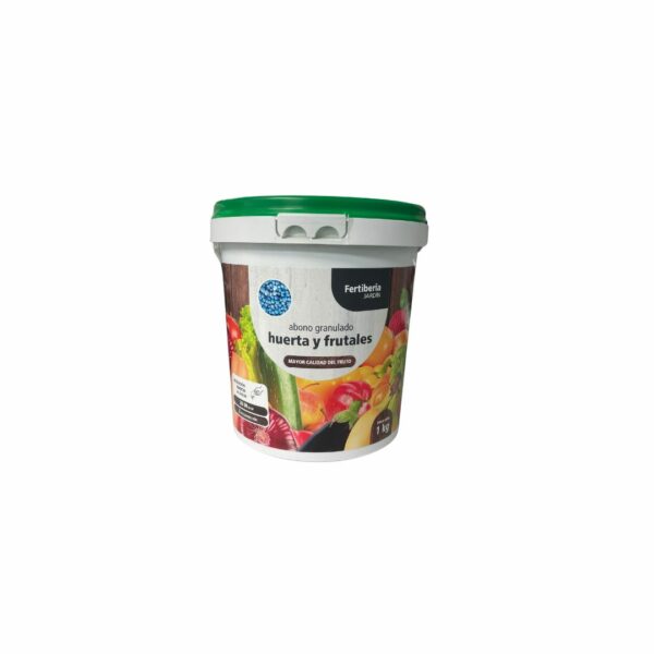 Huarta y frutales, adob granulat