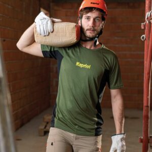 Camiseta verde Quick Dry Kapriol