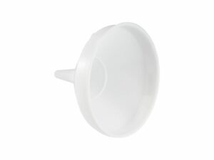 Entonnoir en plastique blanc D30 9L