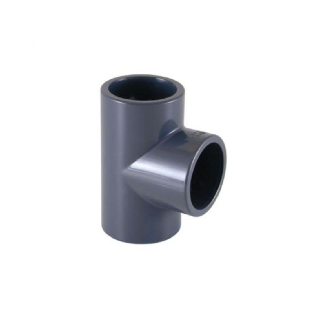 Te 90° PVC Pressió F-F